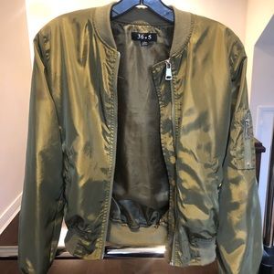 365 Green Bomber Jacket